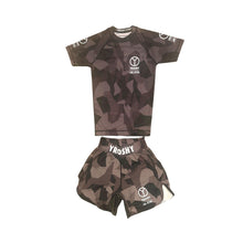 Load image into Gallery viewer, Adult No Gi Set Digital Camo Black - Yroshy Fightwear