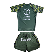 Load image into Gallery viewer, Kids NoGi Set Camo Green Limited Edition - Yroshy Fightwear