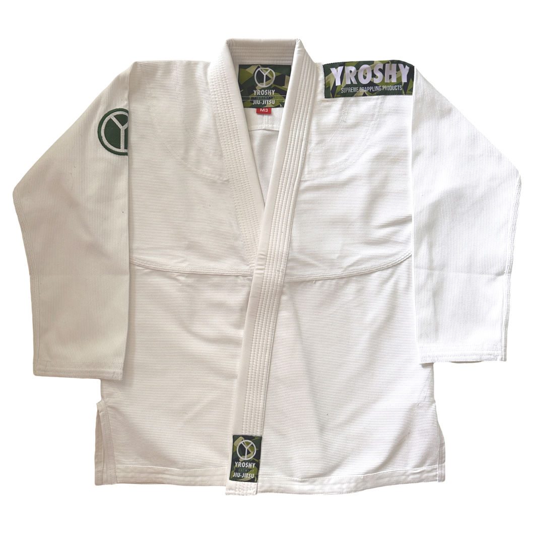 Adults Camo Green Limited Edition White - Yroshy Fightwear