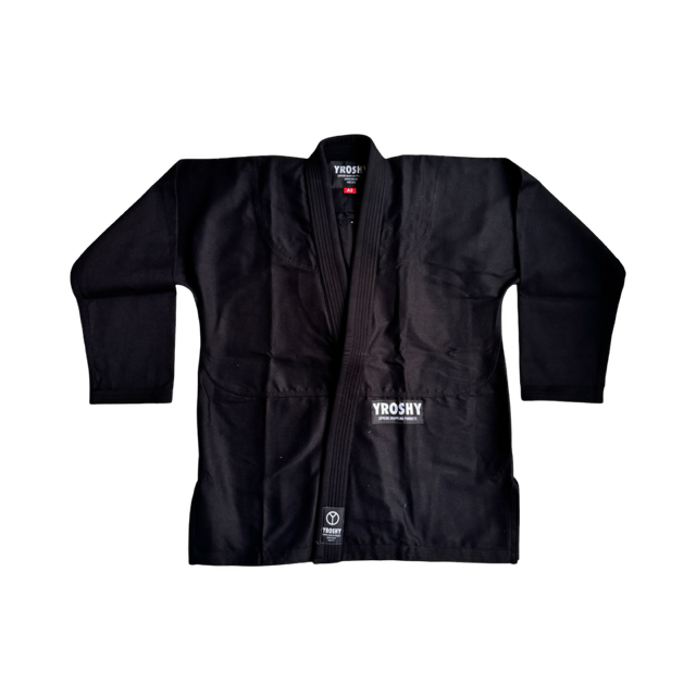Adult System Kimono Black - Yroshy Fightwear
