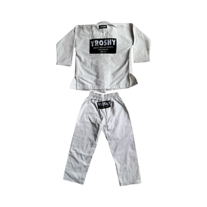 Kids System Kimono White - Yroshy Fightwear