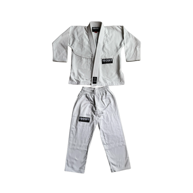 Kids System Kimono White - Yroshy Fightwear