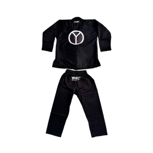 Kids System Black Kimono