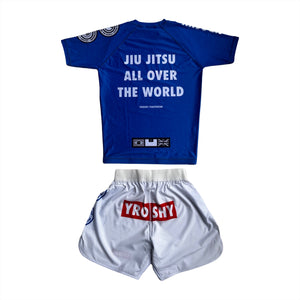 Adults Weekend Offender x Yroshy Limited Edition  Blue NoGi Set - Yroshy Fightwear