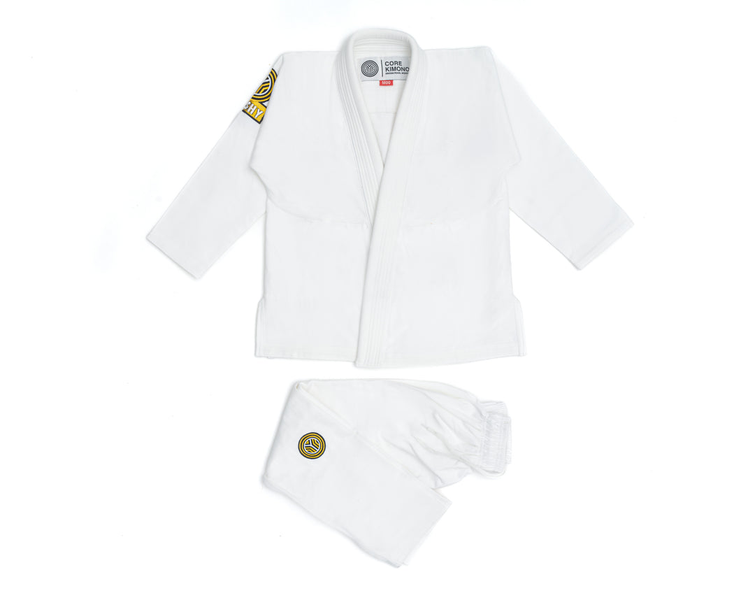 Adult CORE Kimono White - Yroshy Fightwear