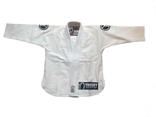 Load image into Gallery viewer, Kids Comp White BJJ Gi Front
