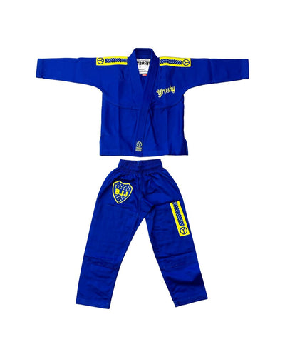 Kids Boca Juniors Limited Edition Gi - Yroshy Fightwear