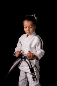 Kids Classic White Jiu Jitsu Gi - Yroshy Fightwear