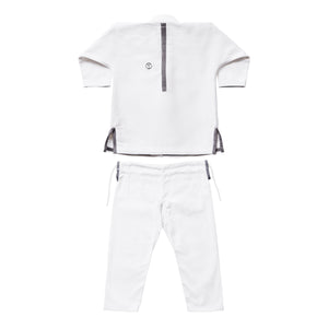 Kids Classic White Jiu Jitsu Gi - Yroshy Fightwear